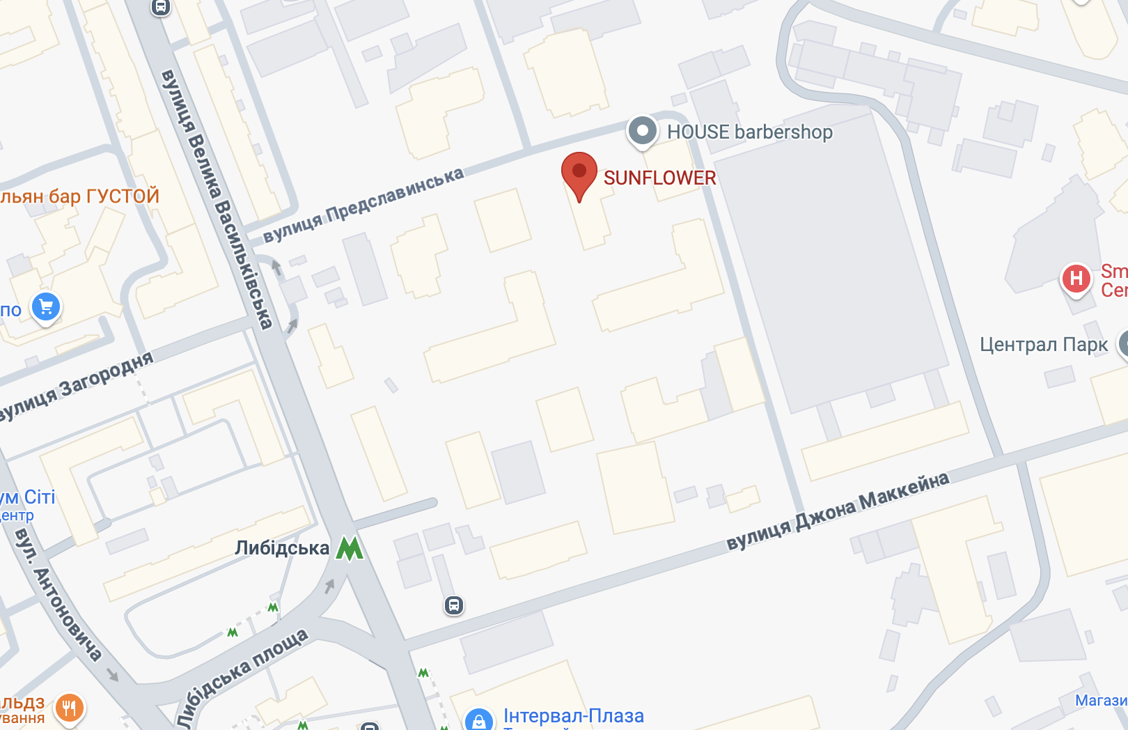 Розташування ЖК Французький Квартал 2, Предславинська 55